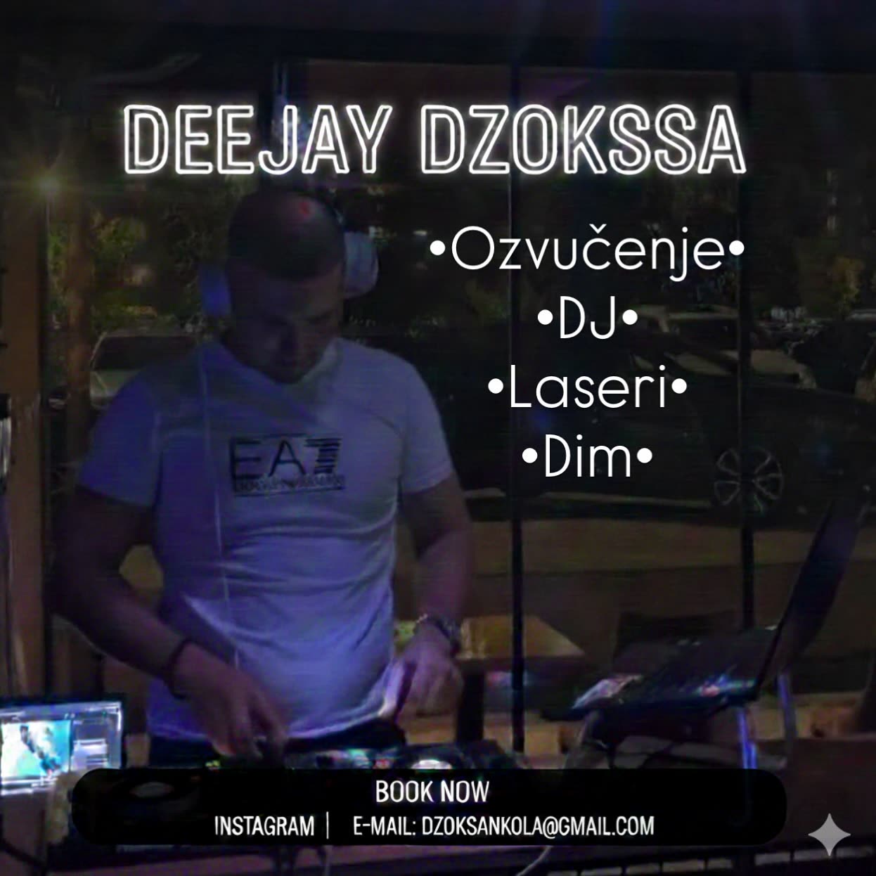 DJ Dzoksa na nastupu – DJ Bar i Sutomore